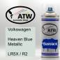 Preview: Volkswagen, Heaven Blue Metallic, LR5X / R2: 400ml Sprühdose, von ATW Autoteile West.